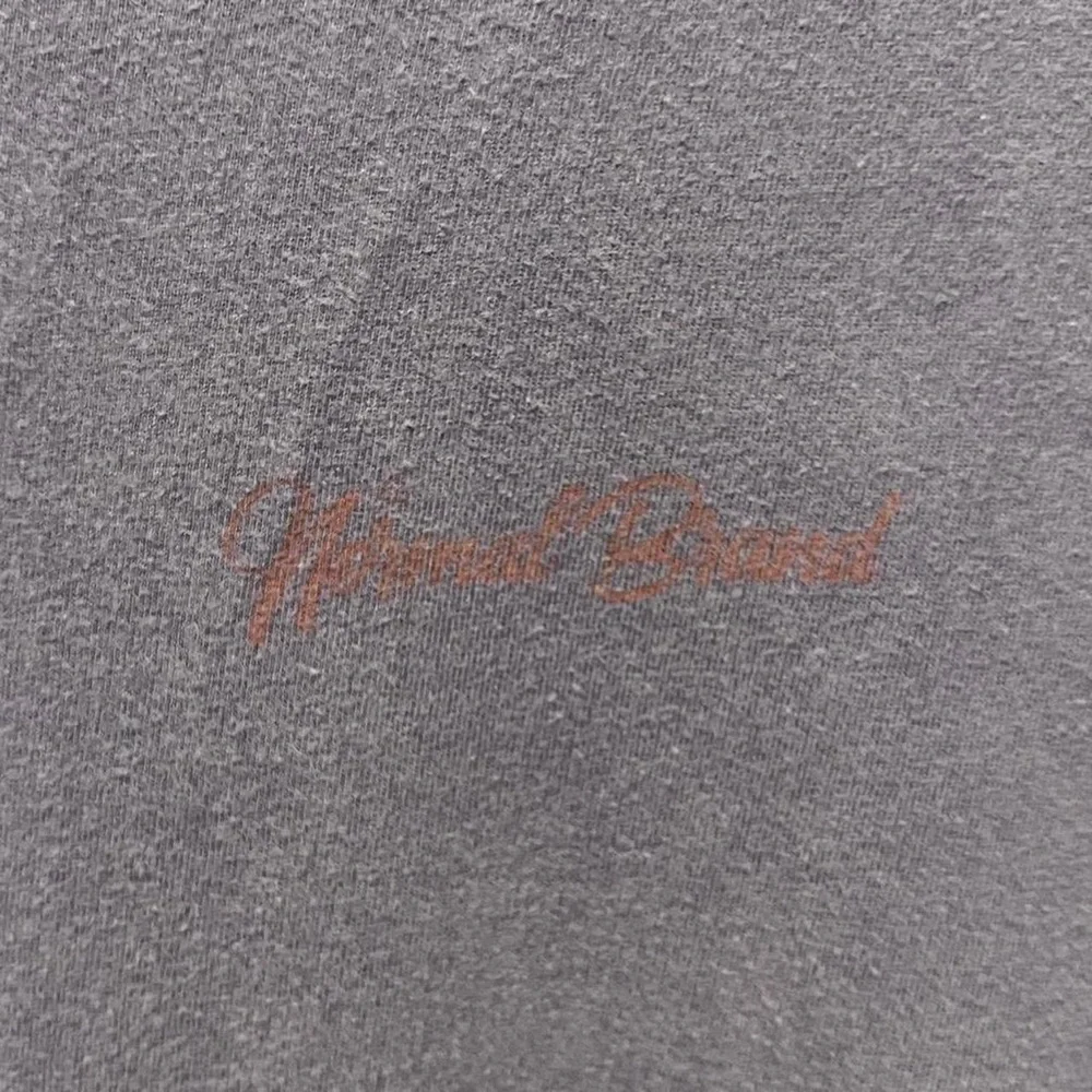 hand crafted the normal brand built by brothers long sleeve crewneck shirt